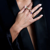 Beirut Ring - Amethyst - Diamonds