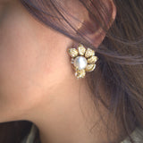 Earrings - Pearls - Diamonds