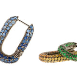 Link Boucle d'oreille - Saphirs Bleus