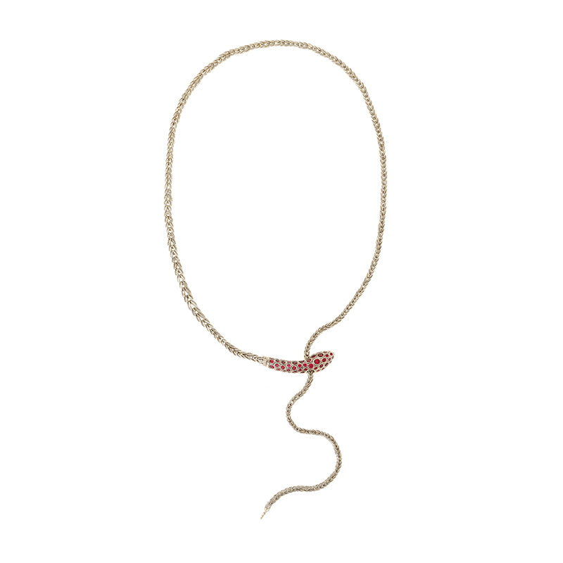 Basilik Collier - Spinelles - Rubis