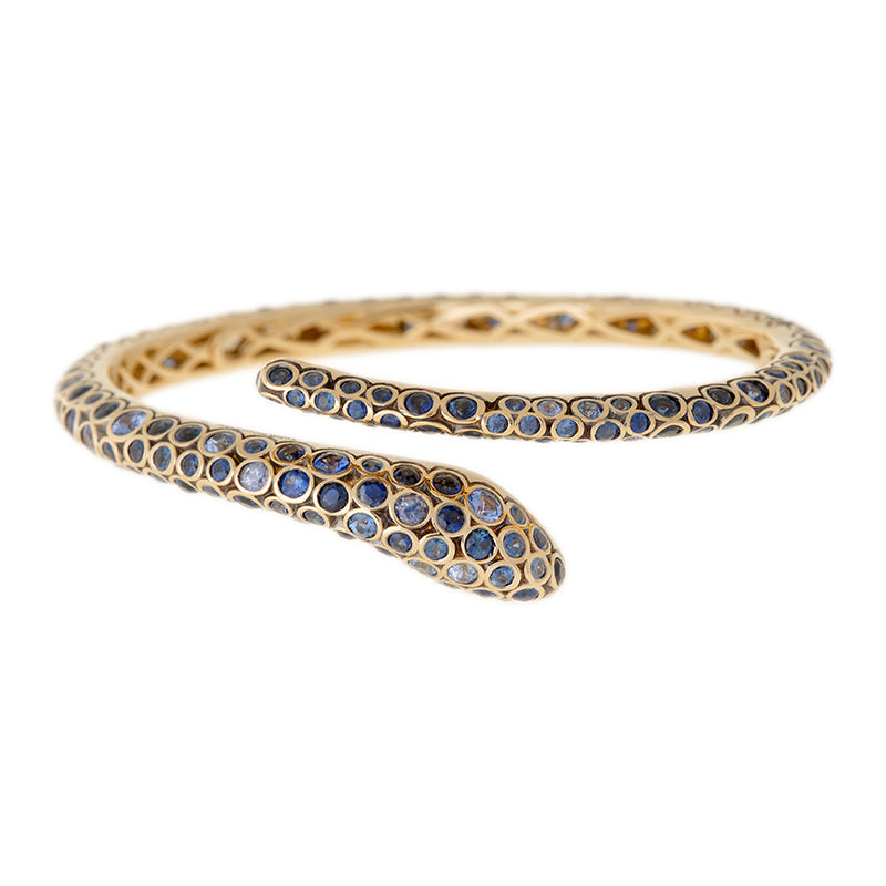 Basilik Bracelet - Blue Sapphires