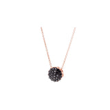 Beirut Pave Pendant - Black Diamonds