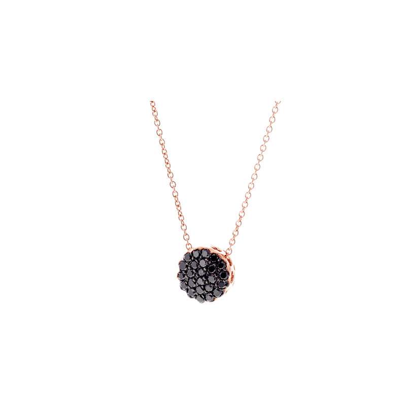 Beirut Pave Pendant - Black Diamonds