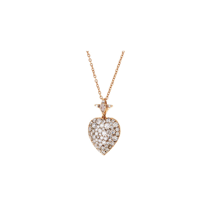 Corazon Pendant - Diamonds