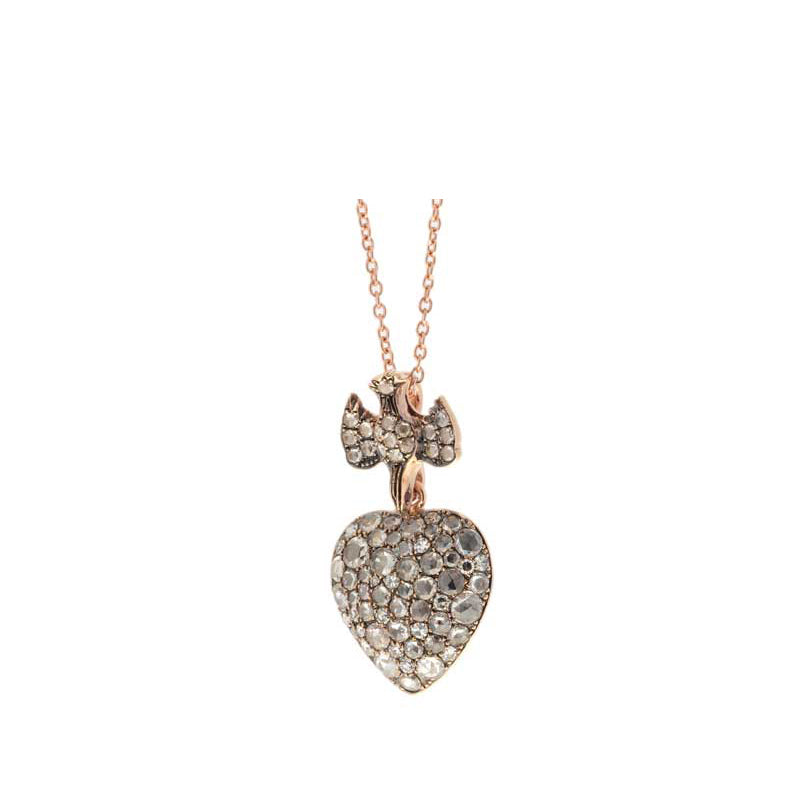Corazon Pendant - Diamonds