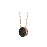 Beirut Pave Pendant - Black Diamonds