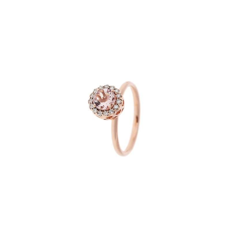 Beirut Bague - Morganite - Diamants