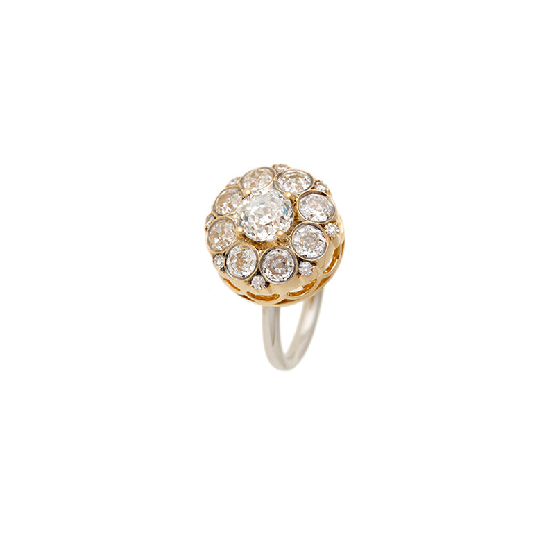 Beirut Rosace Ring - Diamonds