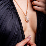 Beirut Rosace Collier - Perle - Diamants