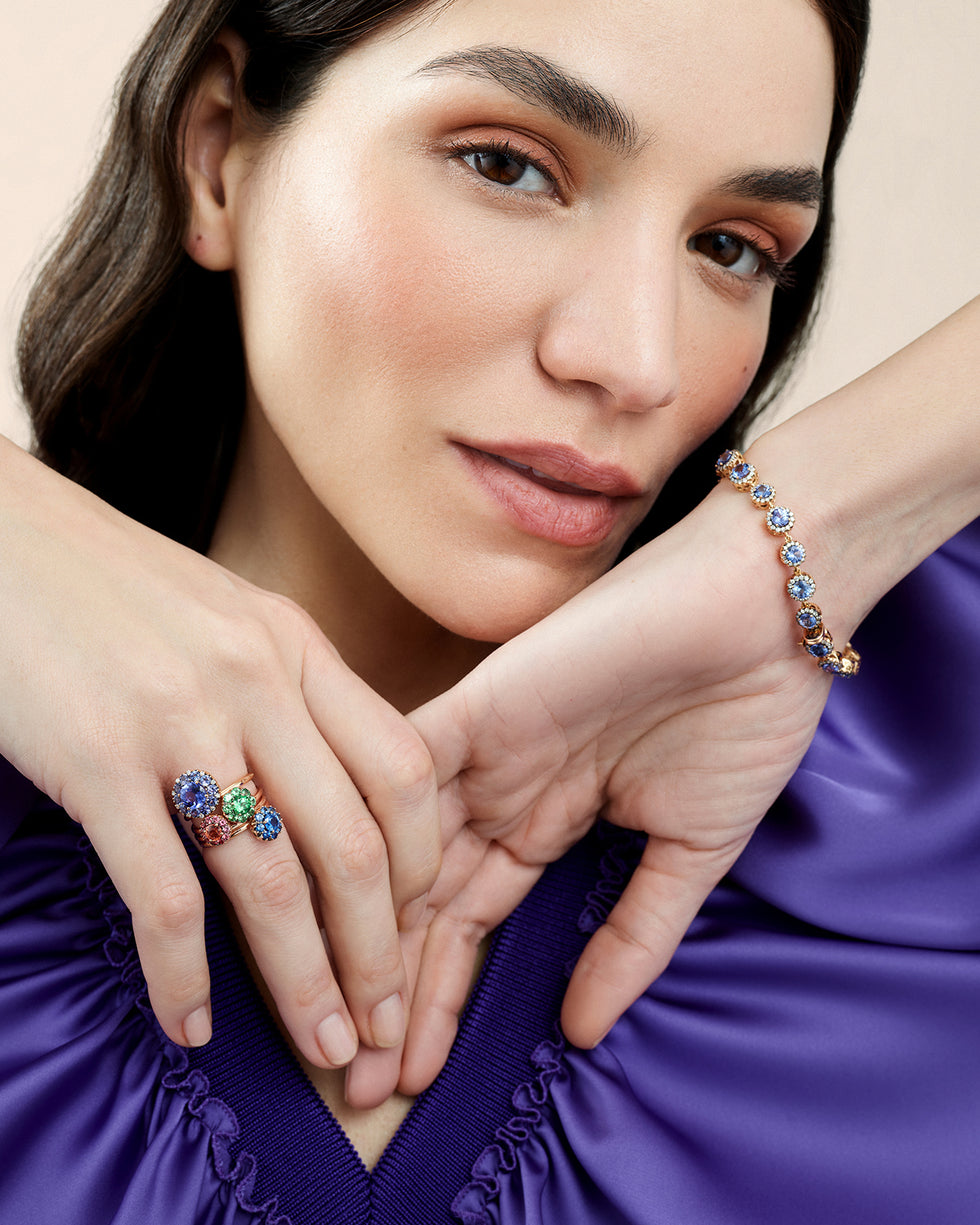 Beirut Ring - Blue Sapphires