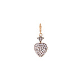 Corazon Charm - Diamonds
