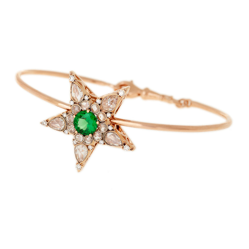 Istanbul Bracelet - Tsavorite - Diamants