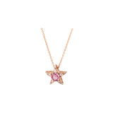 Istanbul Pendentif - Saphir Rose - Diamants