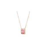Mina Pendentif Ivoire - Tourmaline Rose