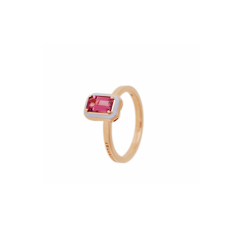Mina Bague Lilas - Tourmaline Rose