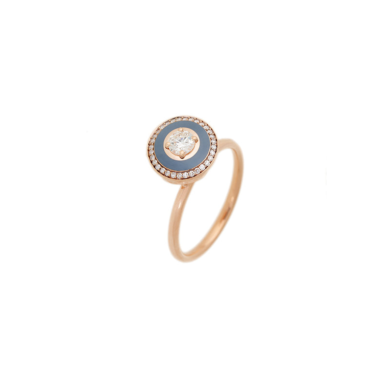 Mina Grey Ring - Diamonds