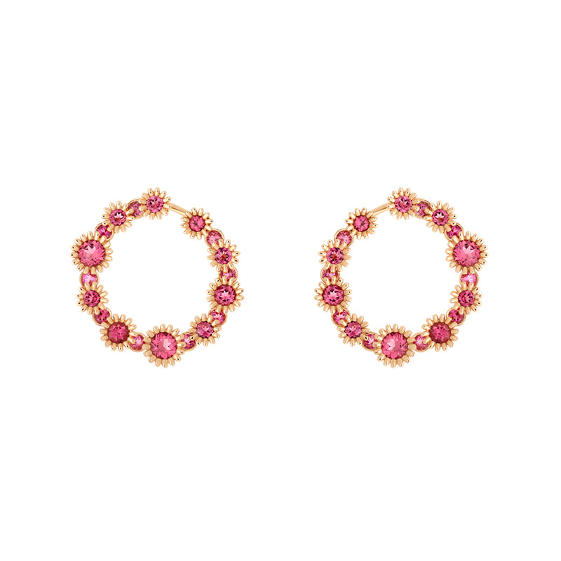 Poppy Earrings - Tourmalines