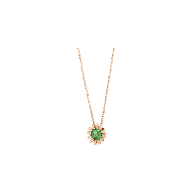 Poppy Pendant - Tsavorite