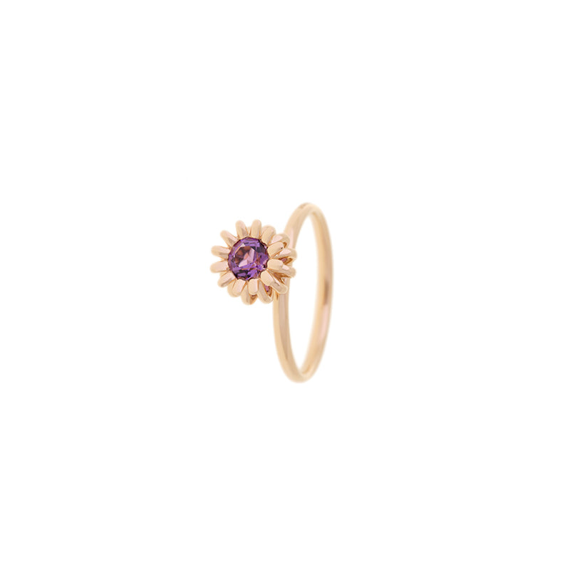 Poppy Ring - Amethyst
