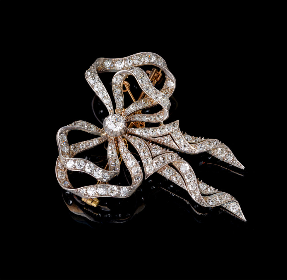 Broche - Diamants