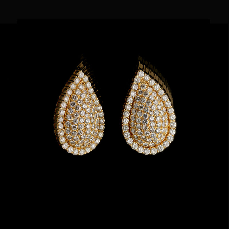 Boucles d'oreilles - Diamants