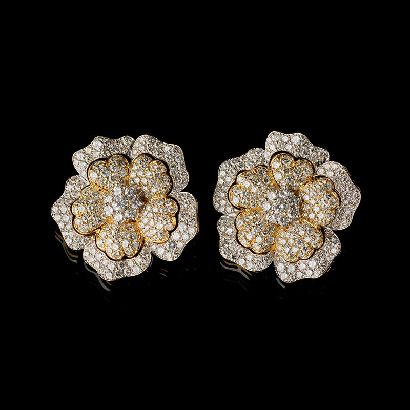Boucles d'oreilles - Diamants