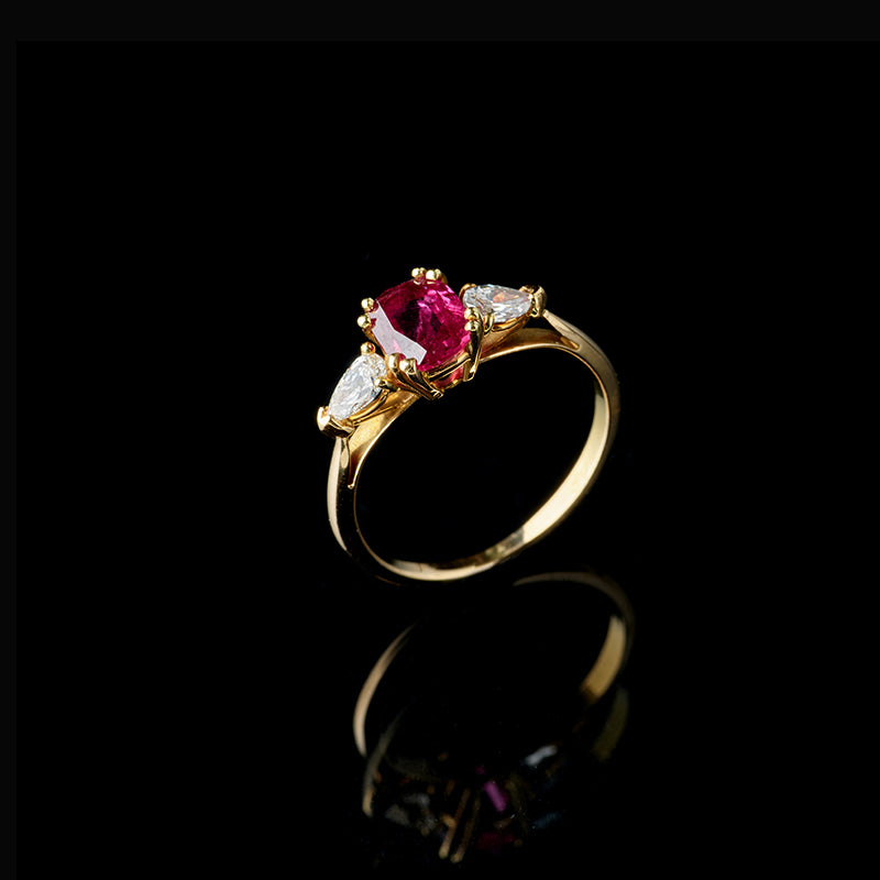 Ring - Ruby - Diamonds
