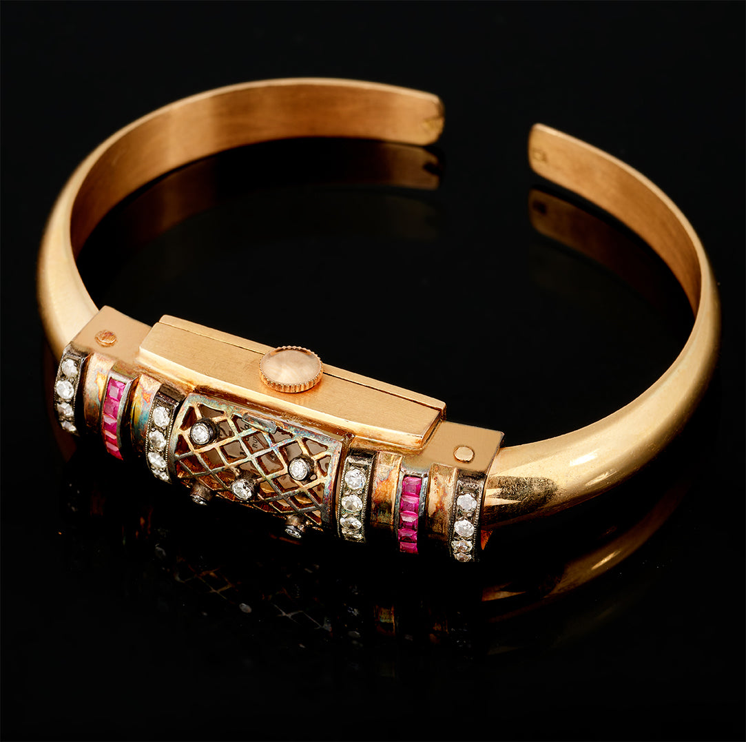 Montre - Diamants - Rubis
