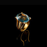 Ring - Aquamarine - Diamonds