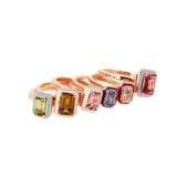 Mina Blueberry Ring - Blue Sapphire