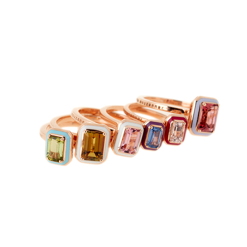 Mina Blueberry Ring - Blue Sapphire