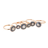 Mina Grey Ring - Diamonds