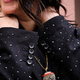 Collier - Coraux - Onyx - Perles