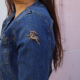 Broche - Diamants - Rubis