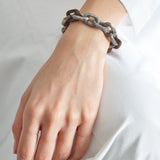 Link Bracelet - Icy Grey Diamonds
