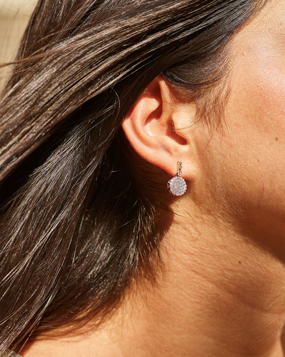 Beirut Pave Earrings - Diamonds