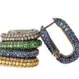 Link Boucle d'oreille - Diamants gris glacés