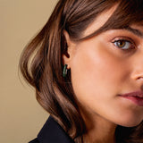 Link Earring - Tsavorites