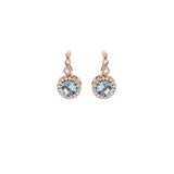 Beirut Boucles d'oreilles - Aigues-marines - Diamants