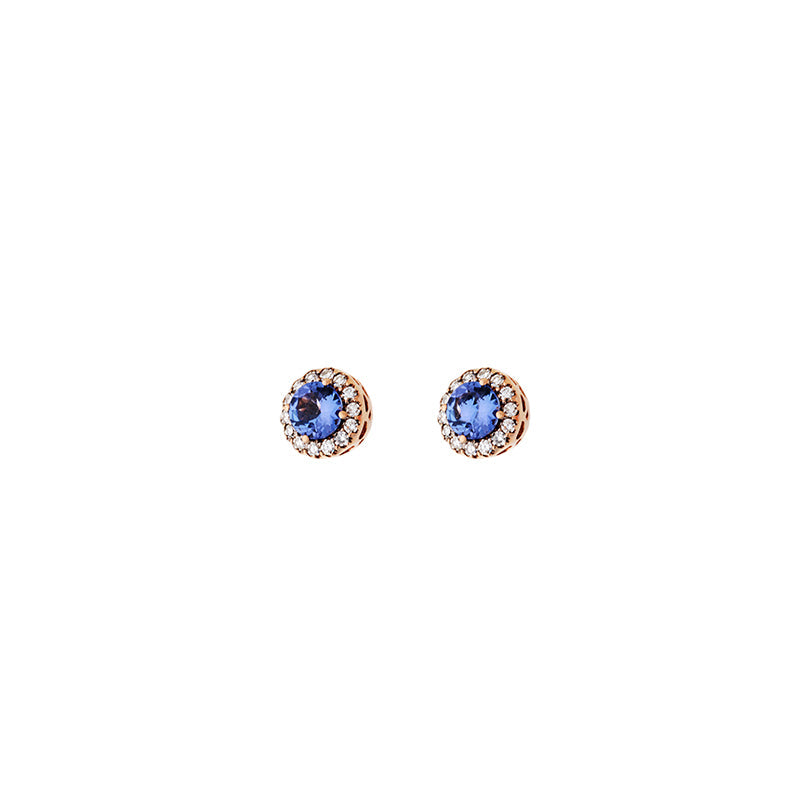 Beirut Boucles d'Oreilles - Tanzanites - Diamants