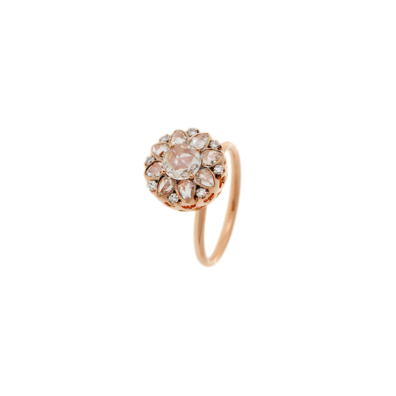 Beirut Rosace Ring - Diamonds