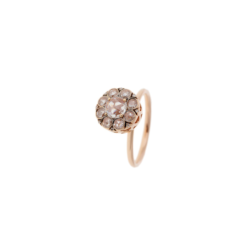 Beirut Rosace Ring - Diamonds