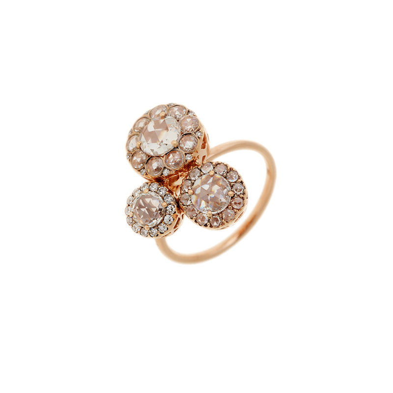 Beirut Rosace Bague - Diamants