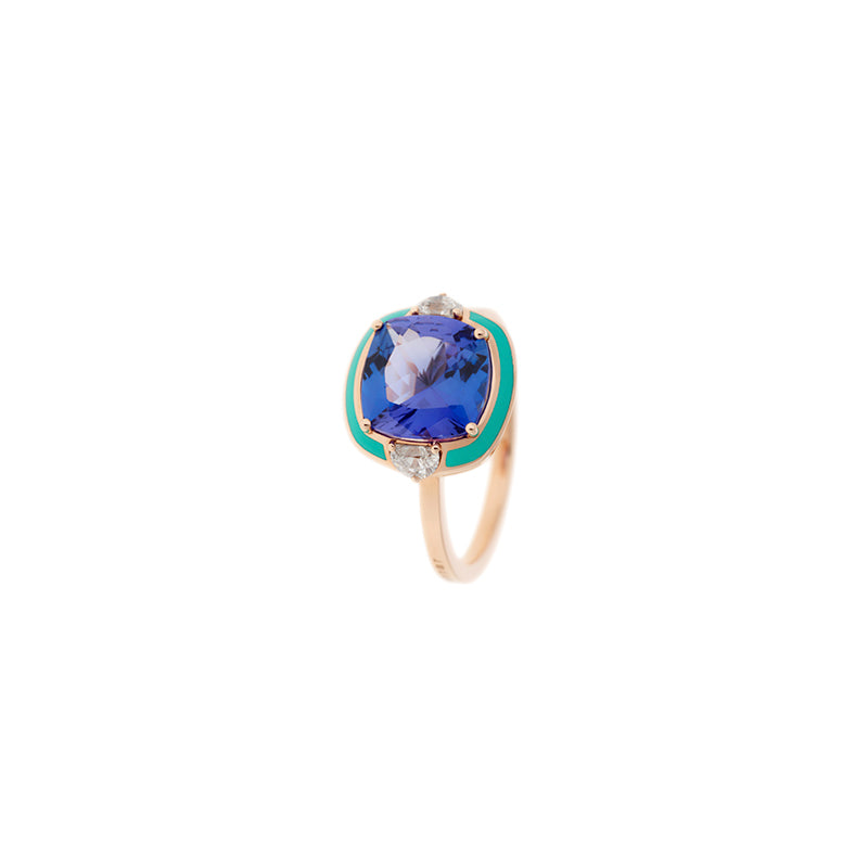 Gemma Bague - Tanzanite - Diamants