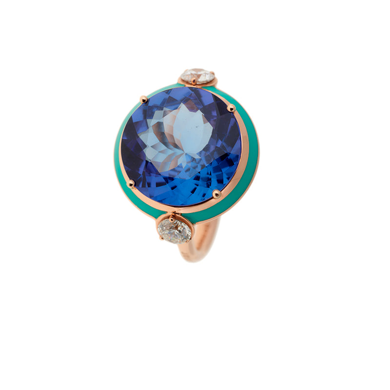 Gemma Bague - Tanzanite - Diamants