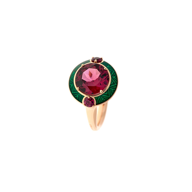 Gemma Bague - Rhodolites
