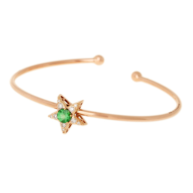 Istanbul Bracelet - Tsavorite - Diamants