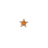 Istanbul Boucle d'oreille - Spessartite - Diamants
