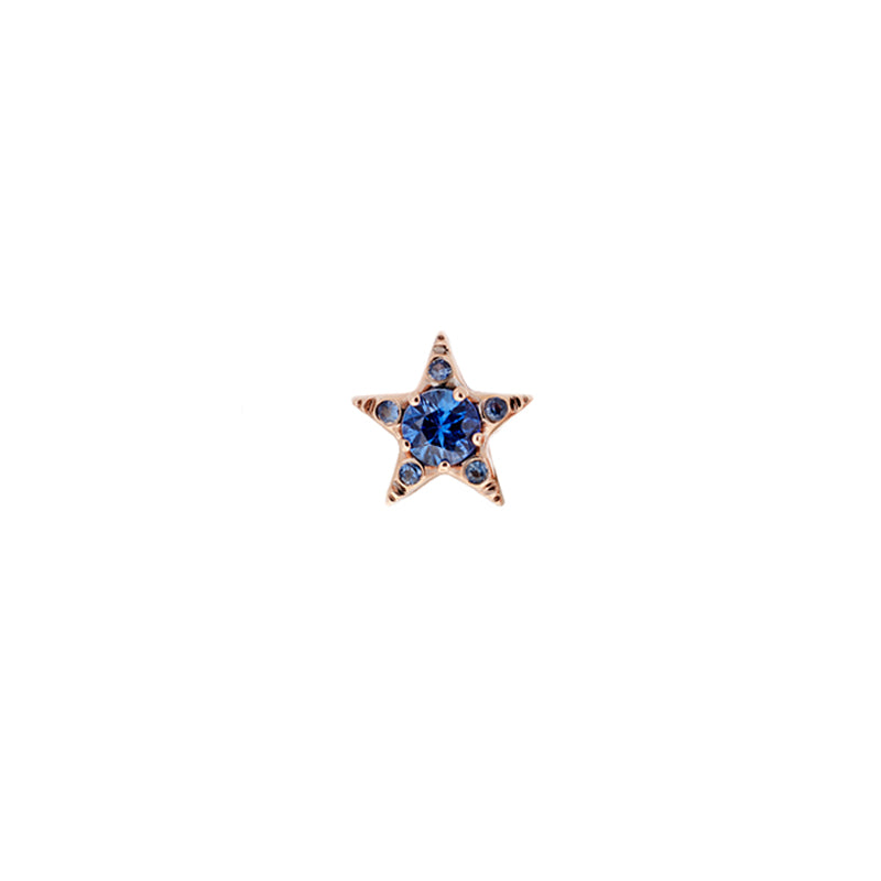 Istanbul Earring - Blue Sapphires