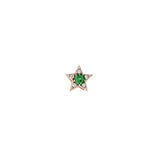 Istanbul Boucle d'oreille - Tsavorite - Diamants